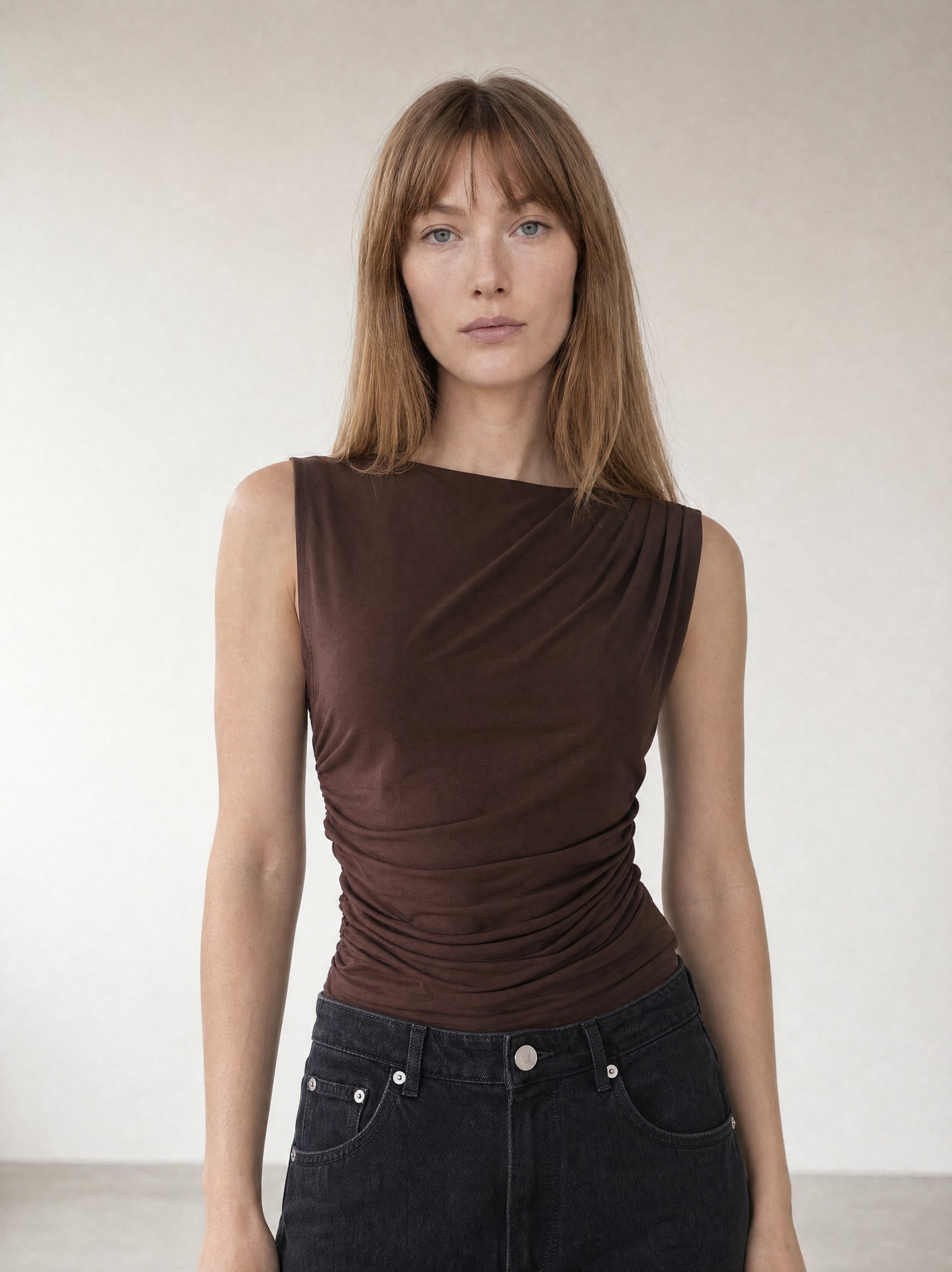 The Julia Pleat top