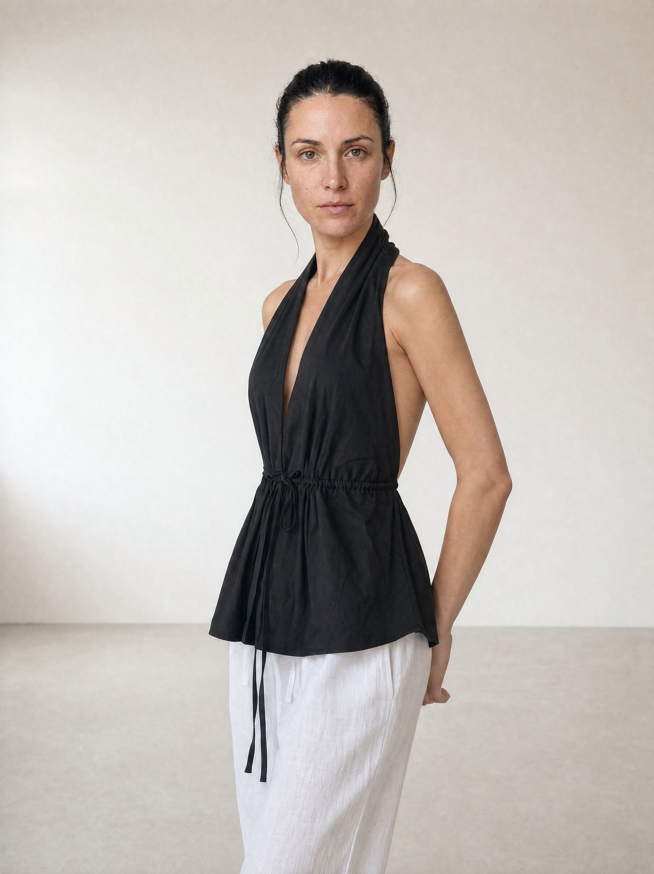 The Emma Halterneck Top