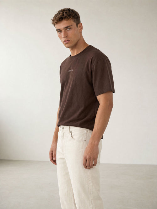 The Alex Logo T-shirt - Brown 