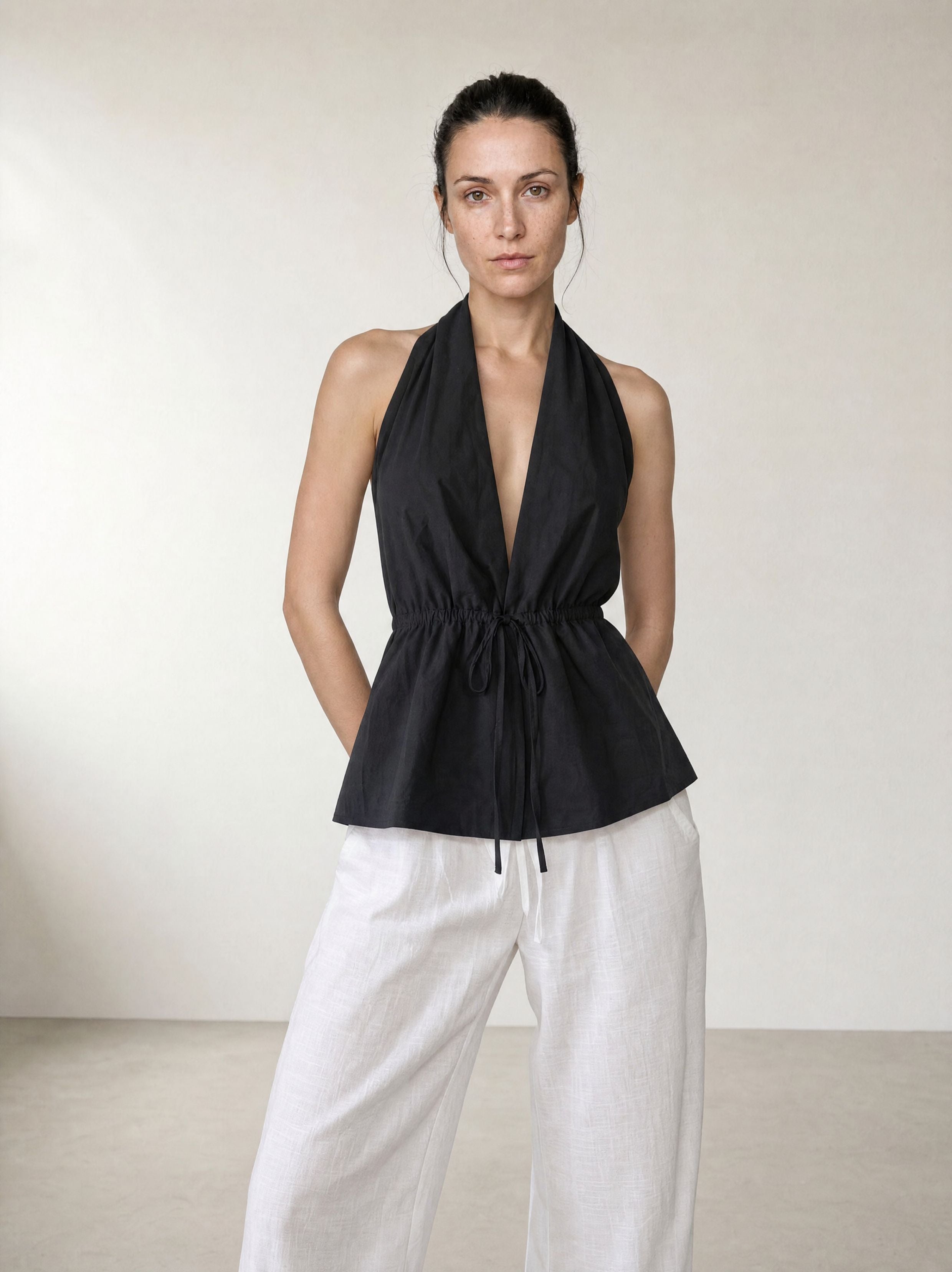 The Emma Halterneck Top