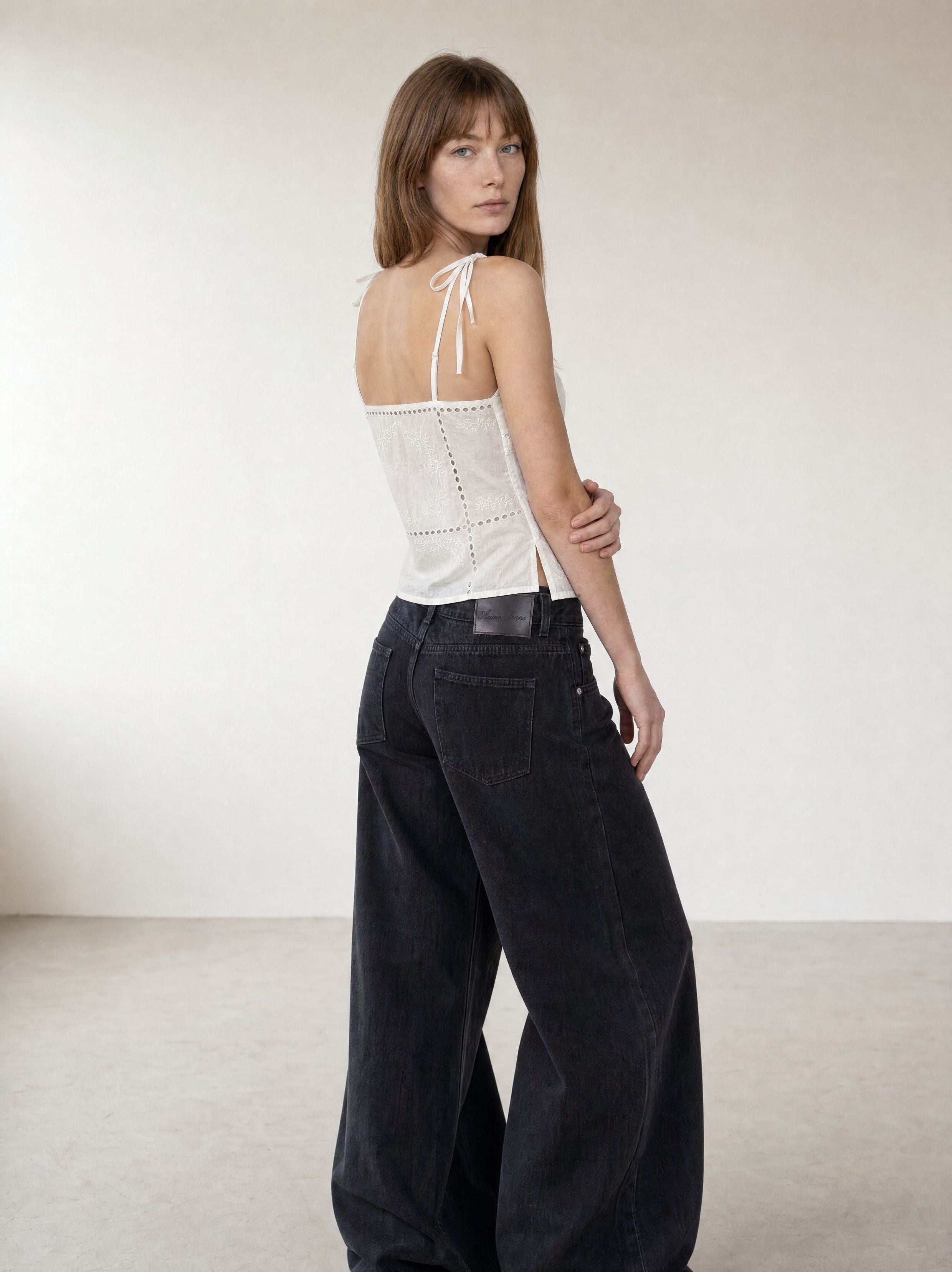 The Apple Cropped Square Neck Top