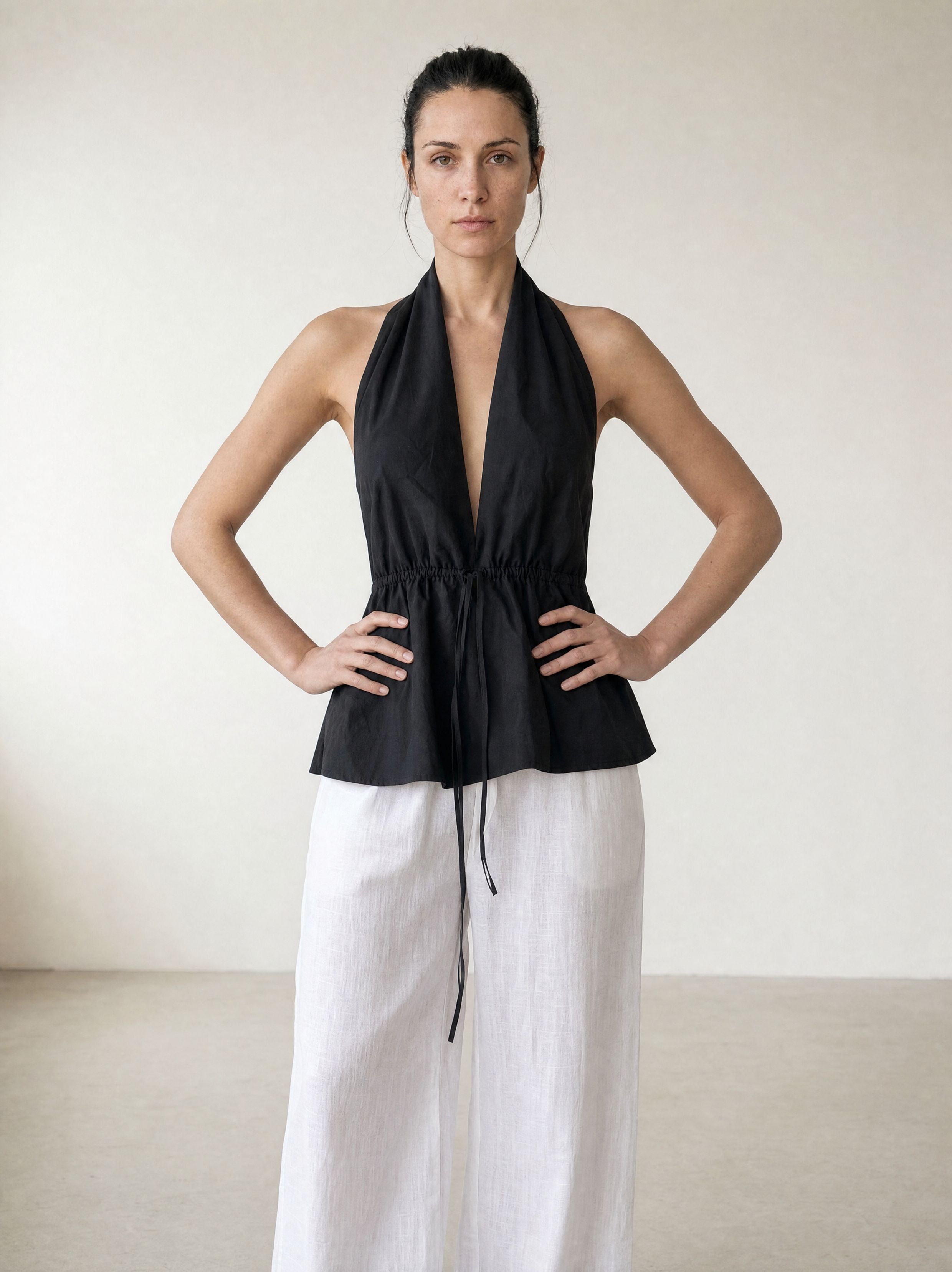 The Emma Halterneck Top