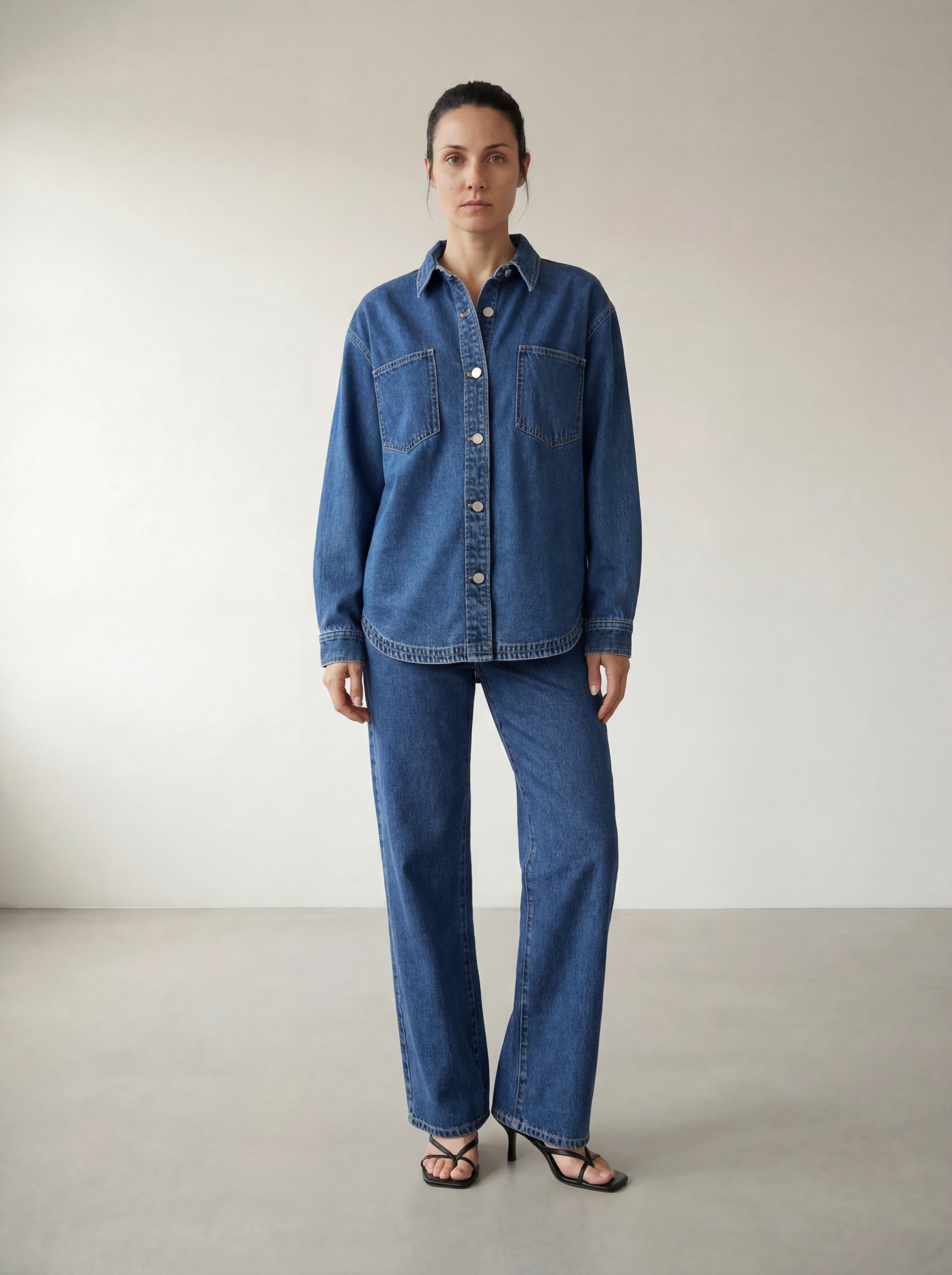 The Brianna Denim Overshirt