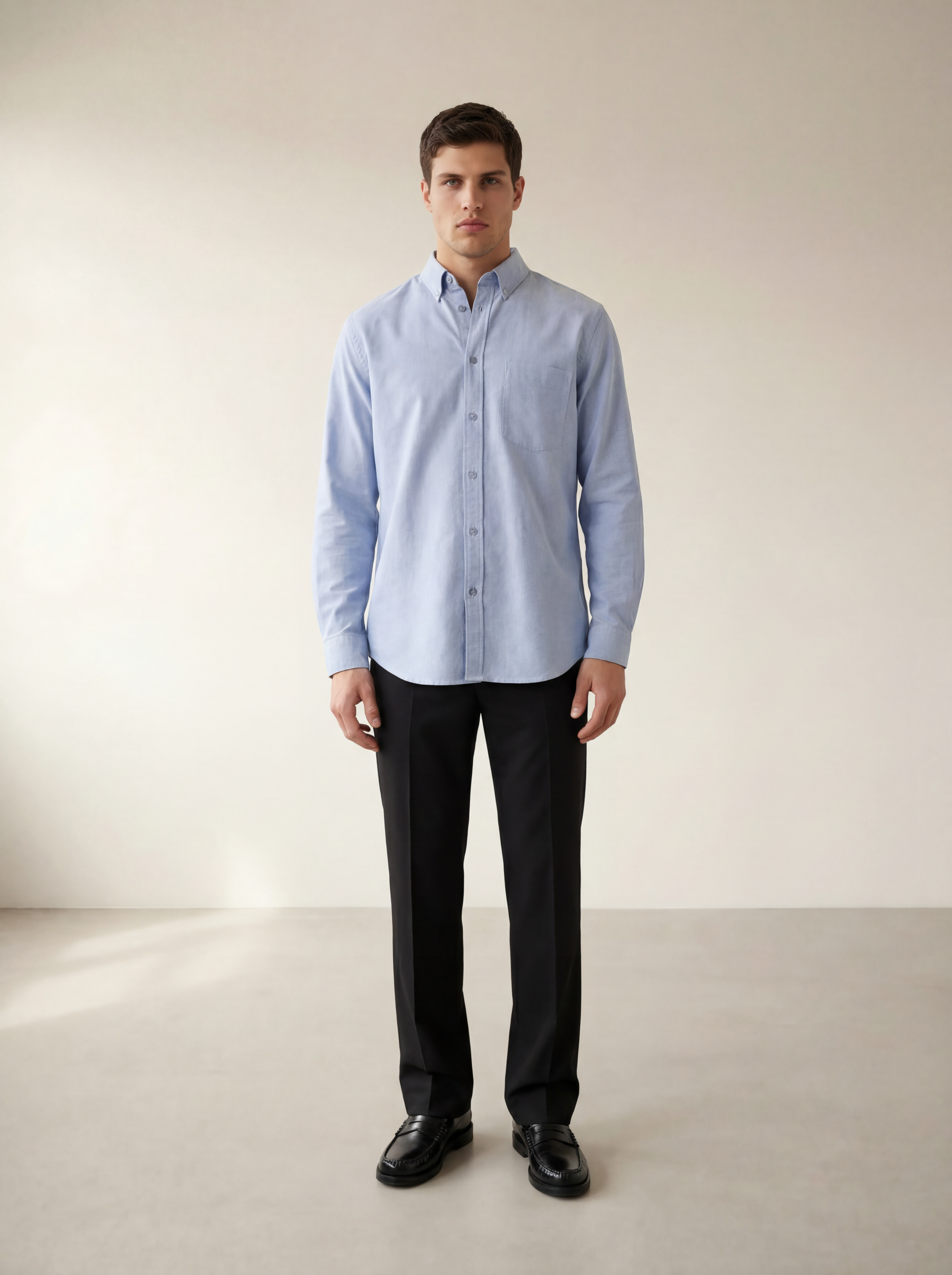 The Johannes Oxford Shirt - Light Blue
