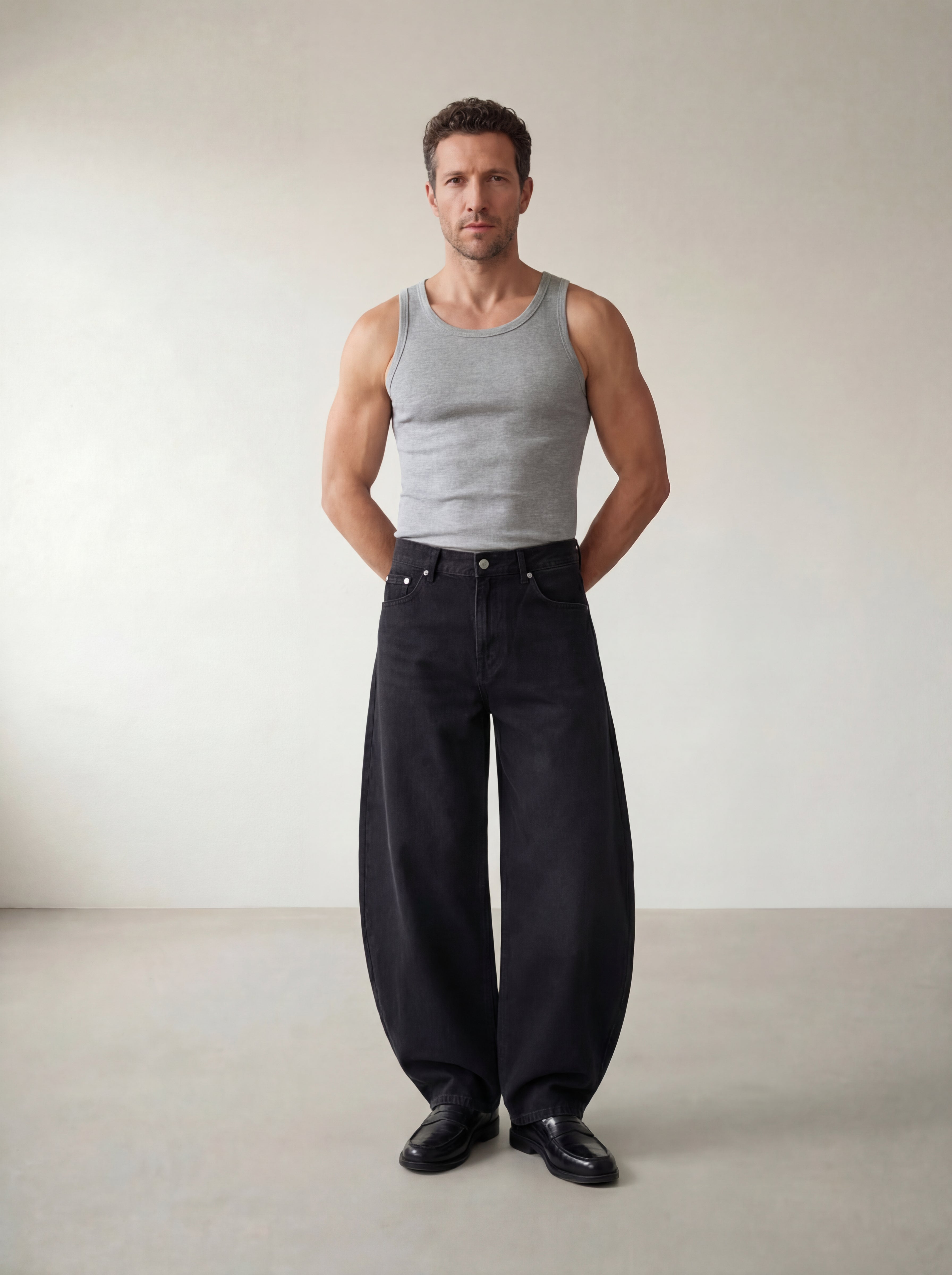 The Jonas Barrel Leg Jeans
