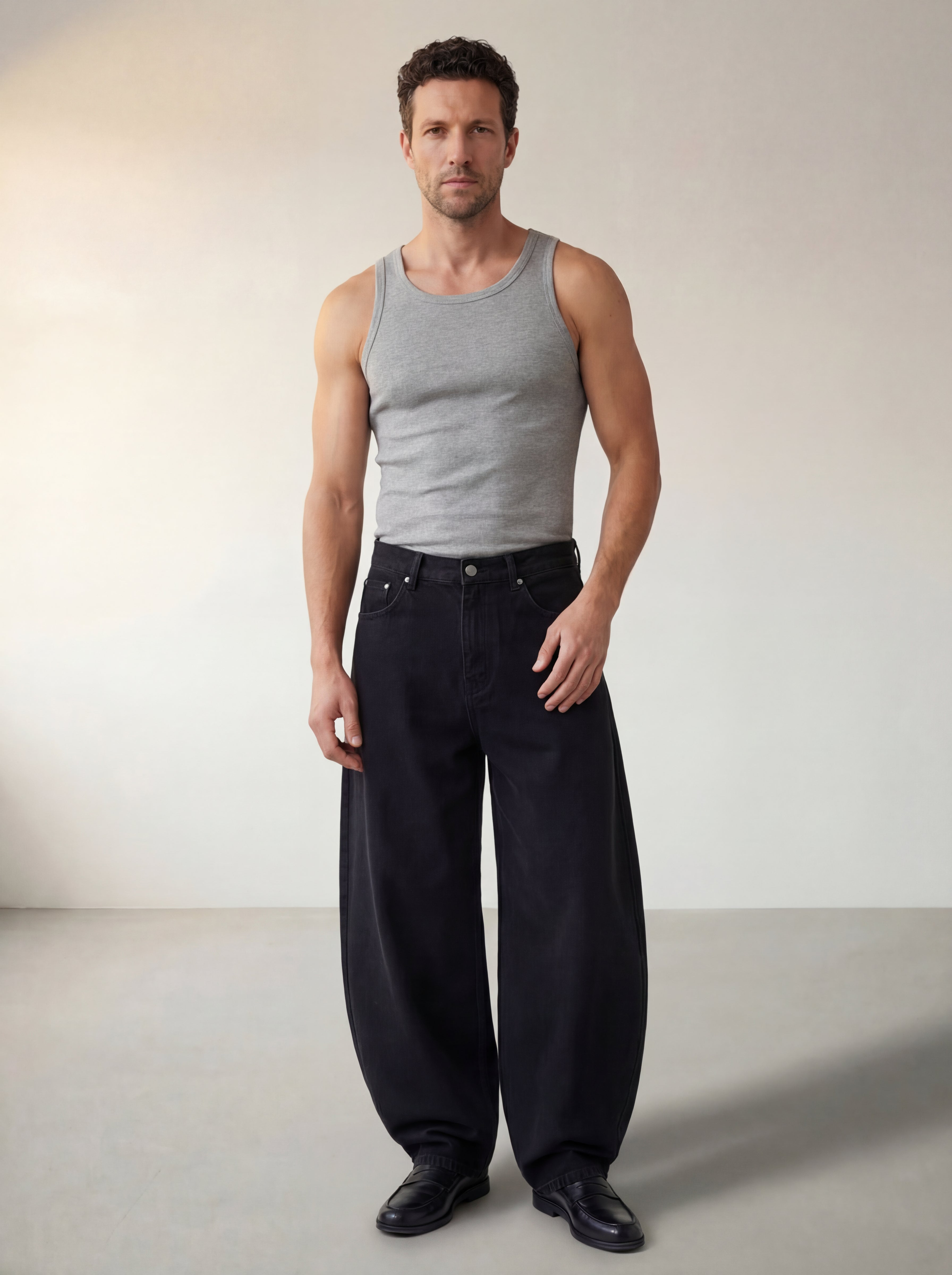 The Jonas Barrel Leg Jeans