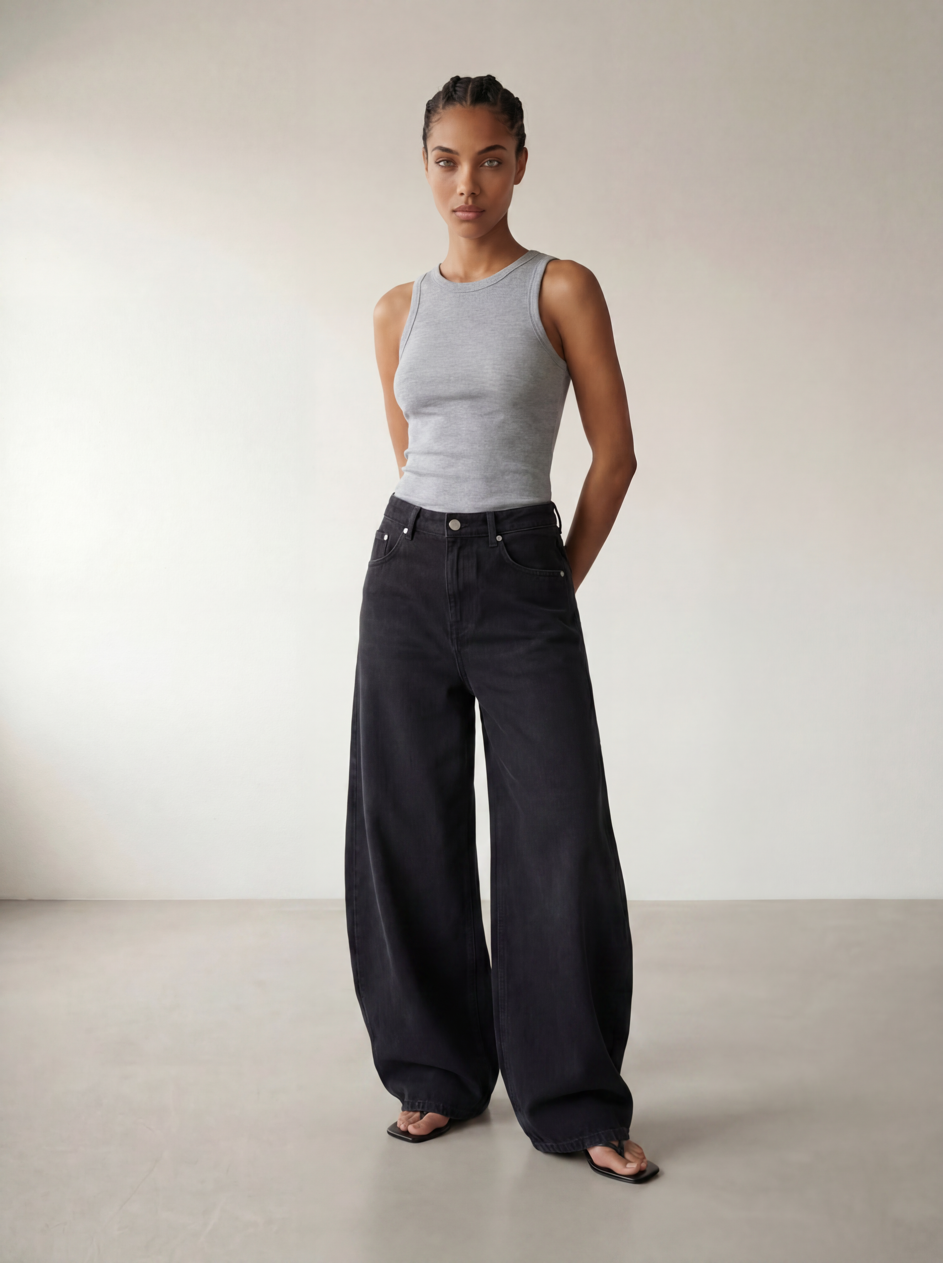 The Victoria Wide Leg Jeans