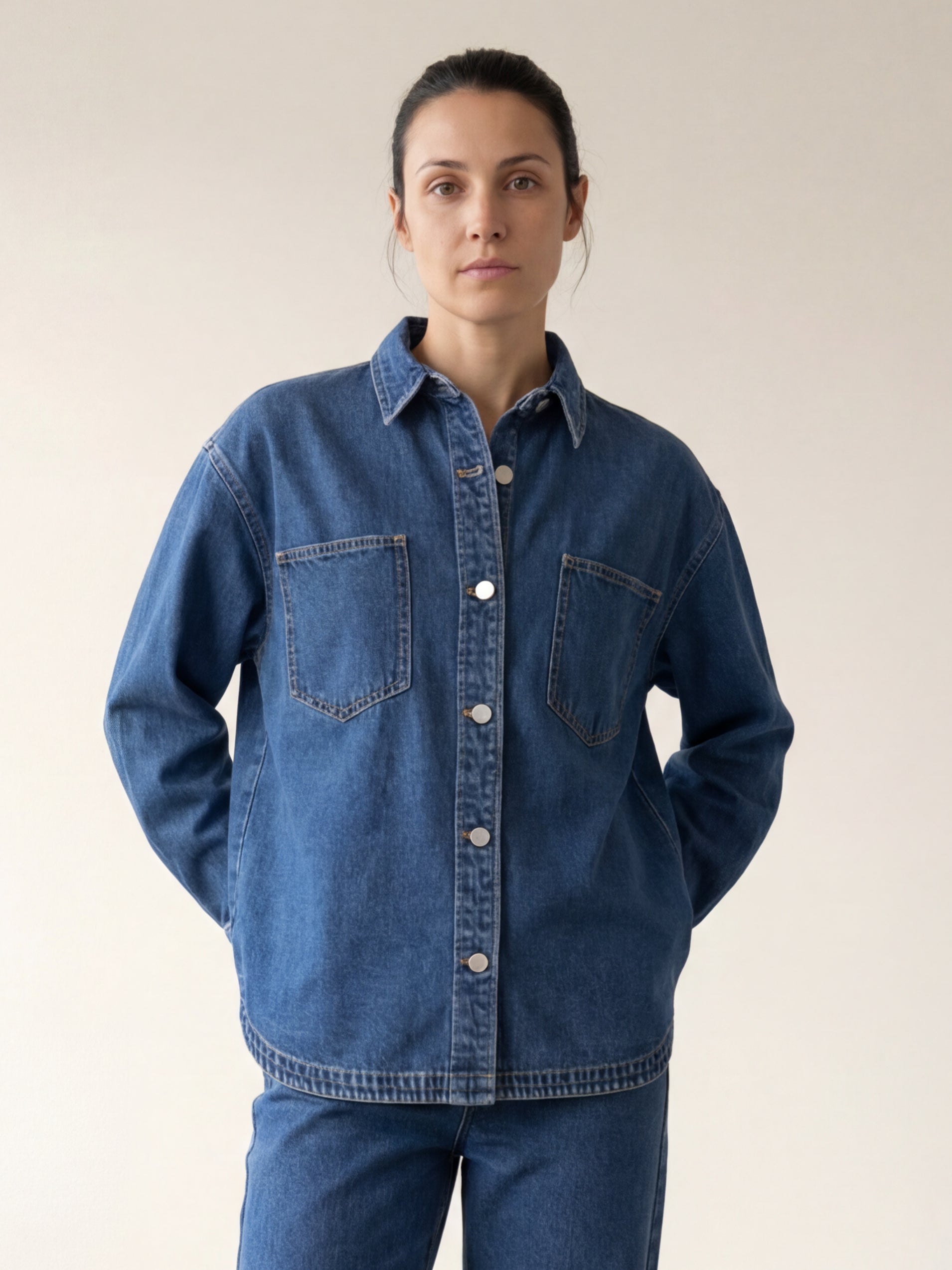 The Brianna Denim Overshirt