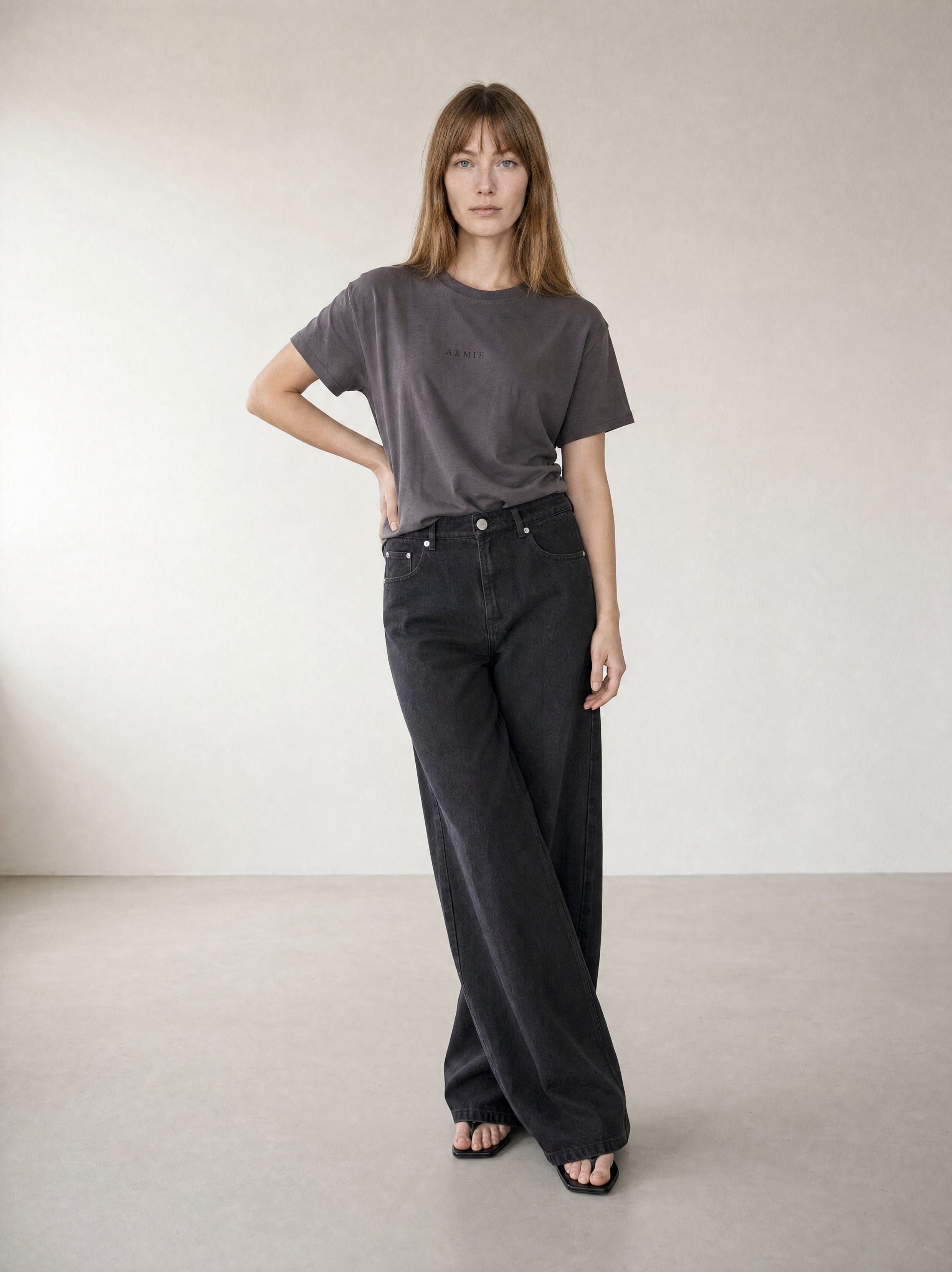 The Alexi Logo T-shirt - Dark Grey