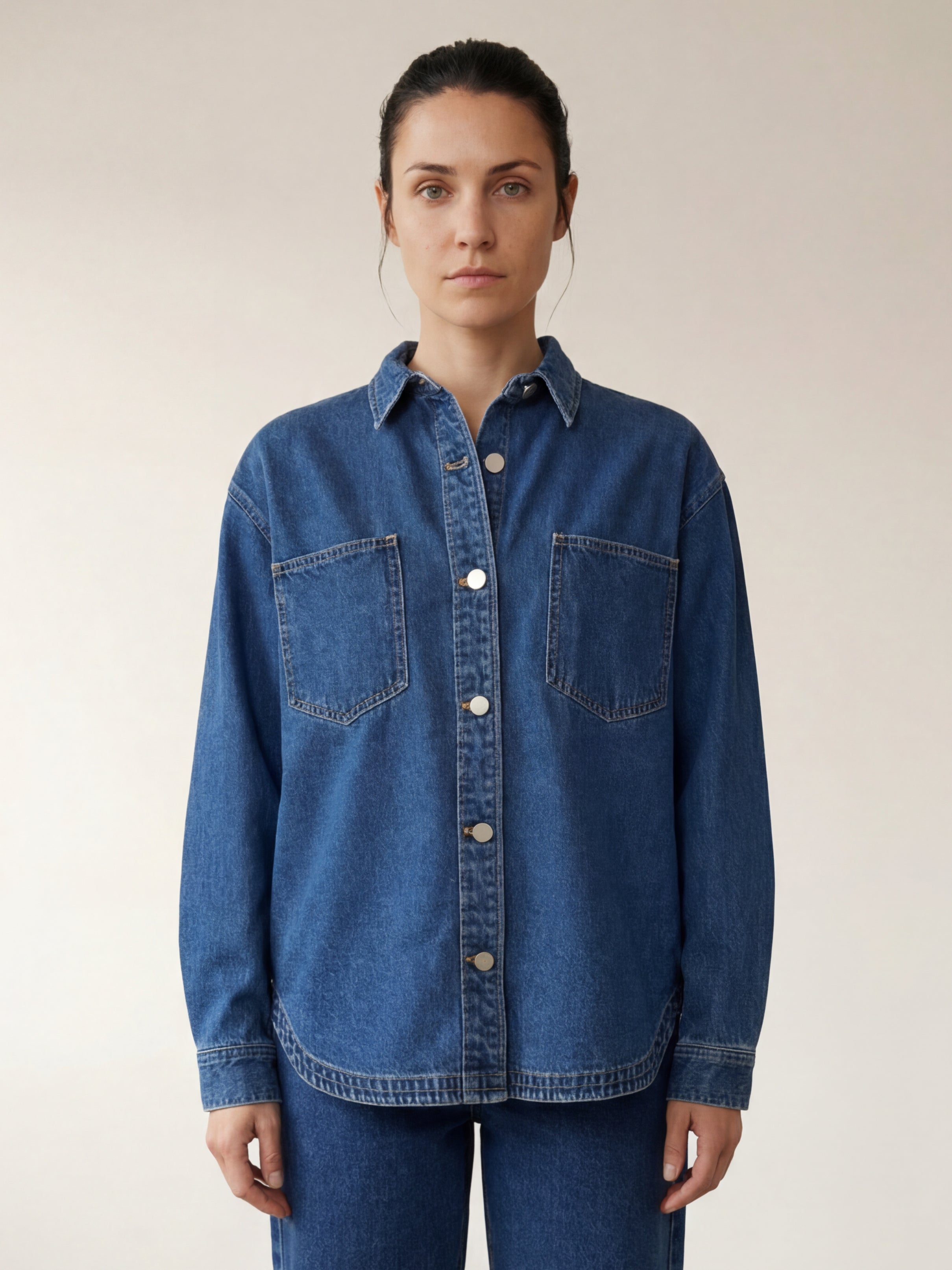 The Brianna Denim Overshirt