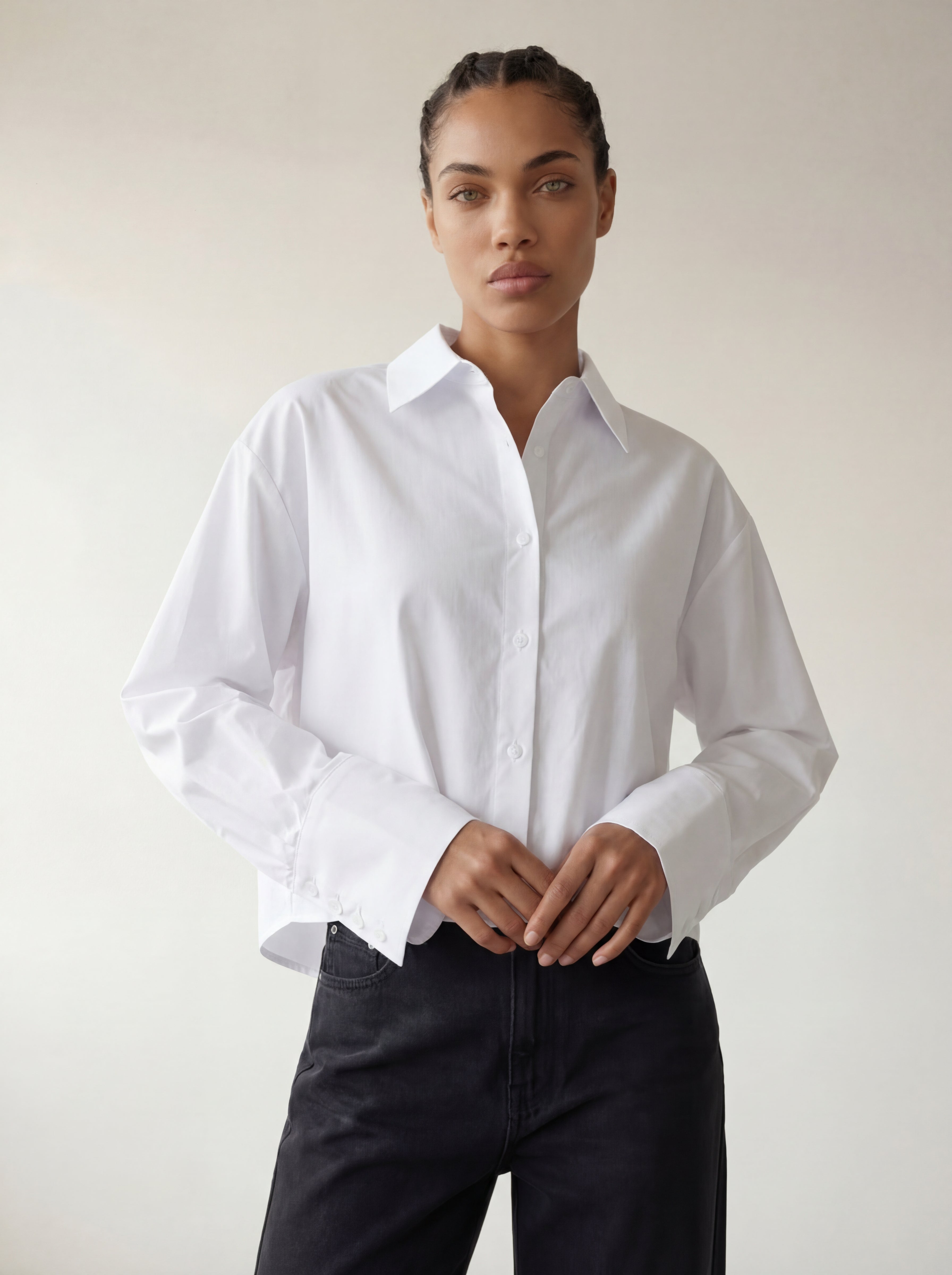 The Emma Cropped Shirt