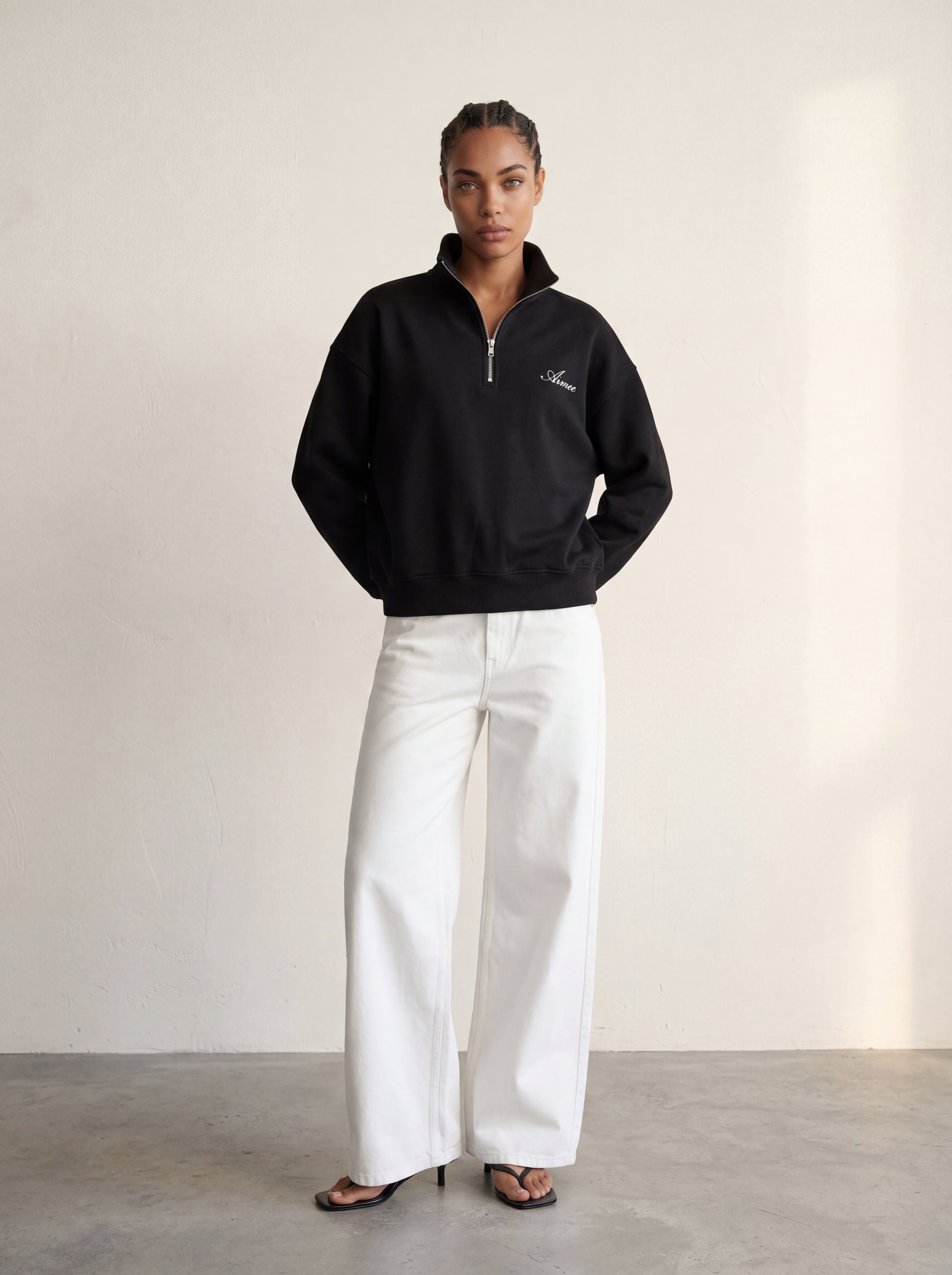The Charlie Half-Zip Sweatshirt