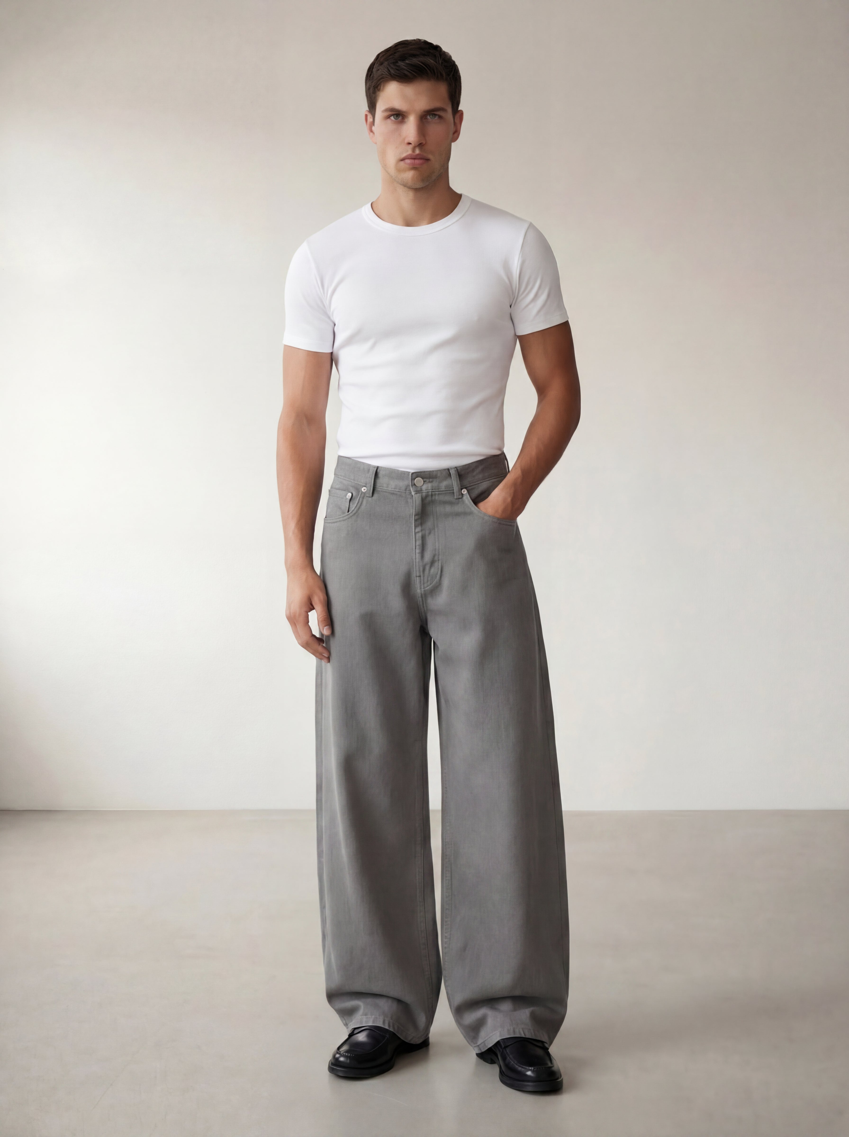 The Victor Wide Leg Jeans