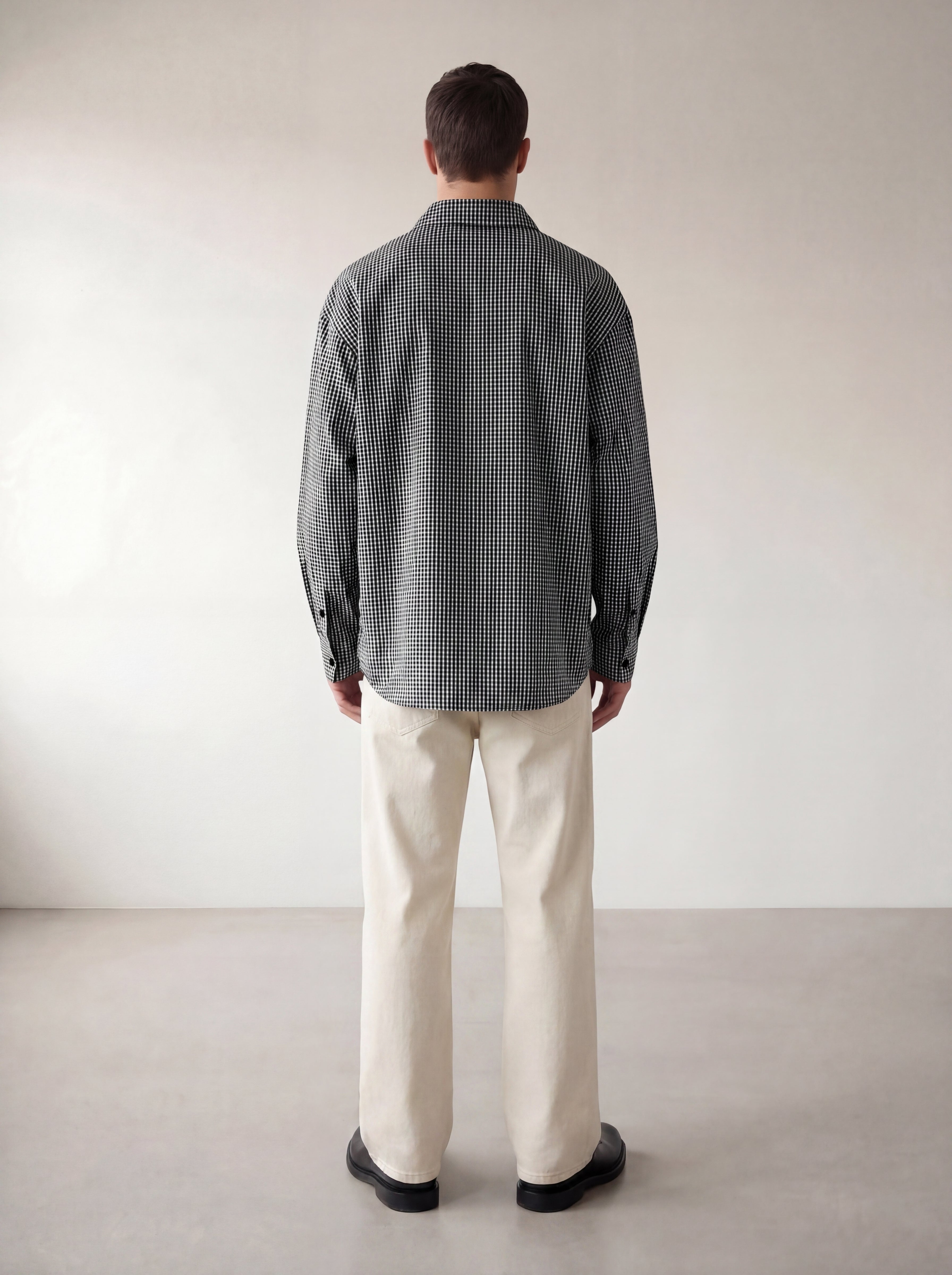 The Carl Black Check Loose Shirt