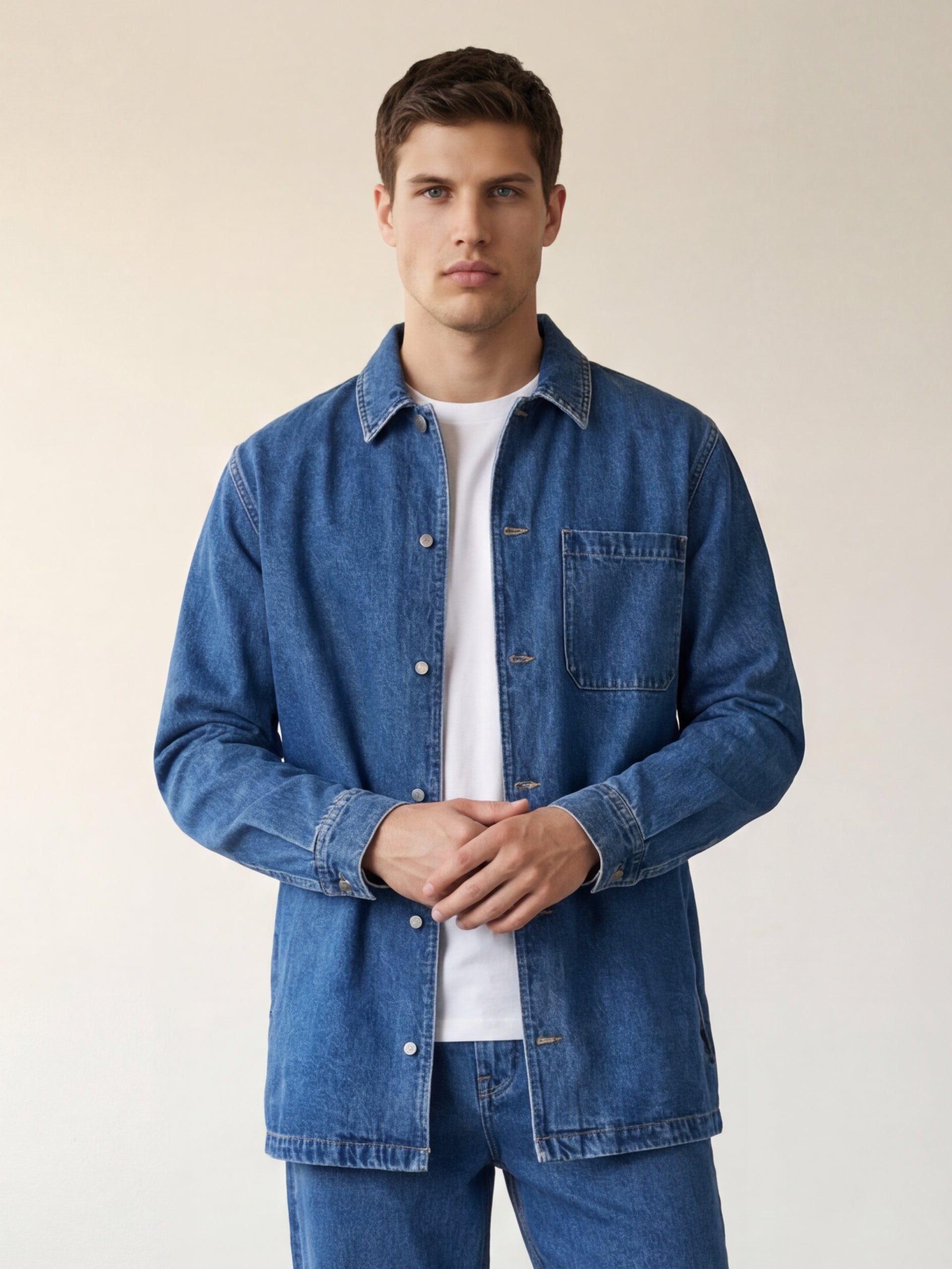 The Brian Long Denim Overshirt