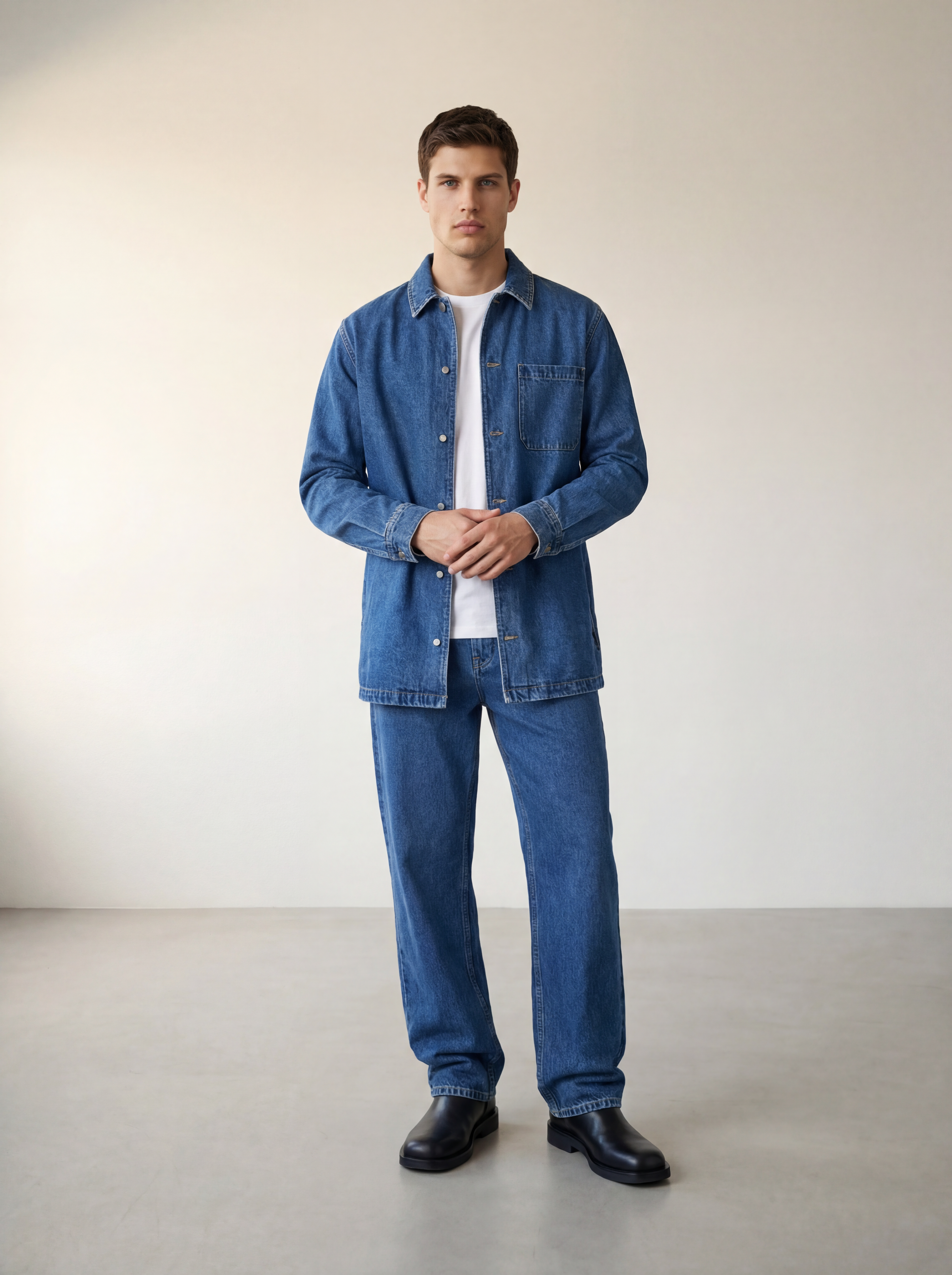 The Brian Long Denim Overshirt