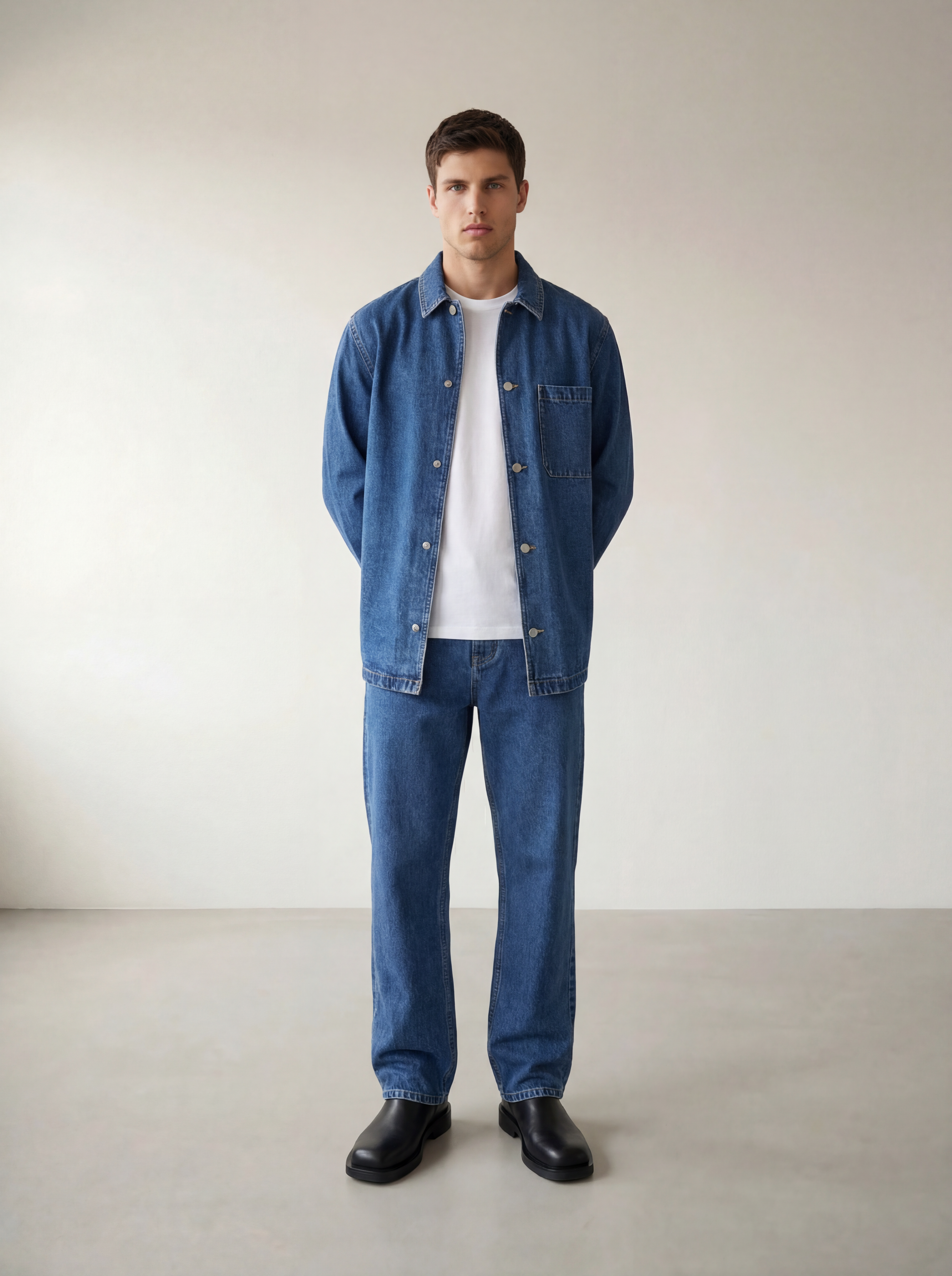 The Brian Long Denim Overshirt